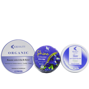 kit Routine Shine (Spécial cheveux blancs et colorés)